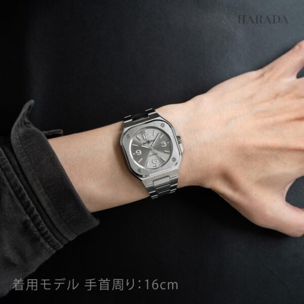 BR05A-S-GR-ST/SST Bell & Ross ベル&ロス BR-05 グレースティール 36mm