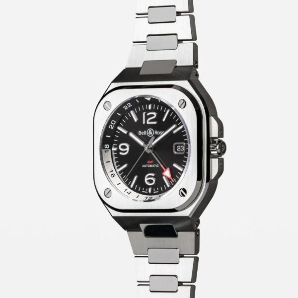 BR05G-BL-ST/SST Bell & Ross ベル&ロス インストゥルメント BR05 GMT