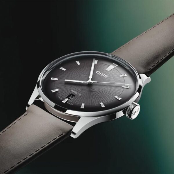 01 733 7810 4054-07 6 20 18FC ORIS オリス アートリエ デイト 38mm
