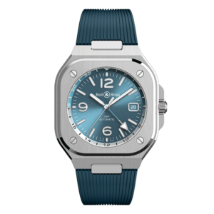 BR05G-PB-ST/SRB スカイブルー Bell & Ross ベル&ロス インストゥルメント BR05 GMT