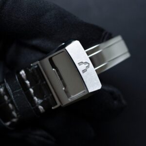 MINASE ミナセ DIVIDO ディヴァイド 漆シリーズ 虹の雲 パープル VM14-LBKKT01-SSD メンズ 自動巻き腕時計 レザーベルト