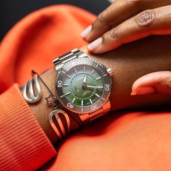 【世界限定2,009本】 01 743 7734 4197-Set ORIS オリス アクイス ダットワット リミテッドエディションII 43.5mm