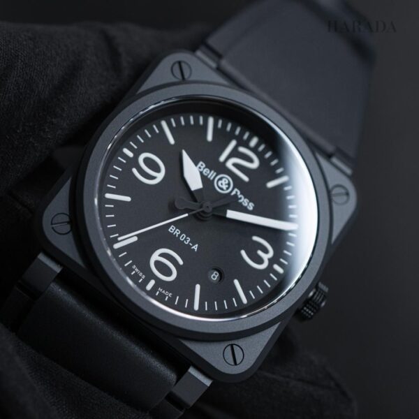 BR03A-BL-CE/SRB Bell & Ross ベル&ロス BR-03 ブラックマット