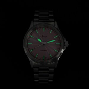 【世界限定300本】556 Mauve Sinn ジン パイロットウォッチ ファインアジャスト付きブレスレット仕様