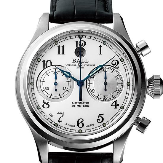 BALL WATCH ボールウォッチ トレインマスター キャノンボール II CM1052D-L3FJ-WH