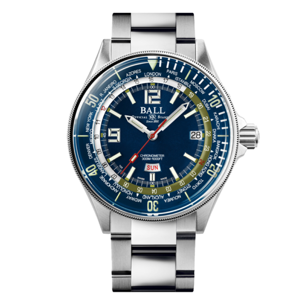 【世界限定1,000本】BALL WATCH ボールウォッチ エンジニアマスター ダイバー ワールドタイム DG2232A-SCJ-BE