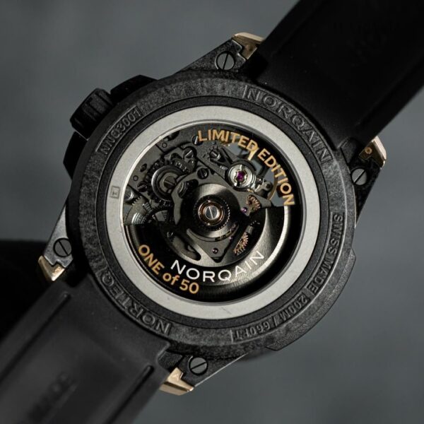 【限定50本】N3001.07G06.B01 NORQAIN ノルケイン ワイルドワン スケルトン 39mm イエローゴールド リミテッドエディション