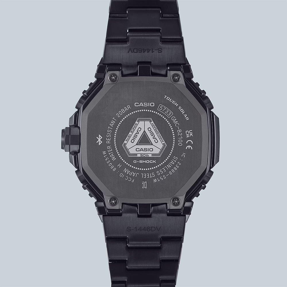 CASIO GMC-B2100ZE-1AJR：裏側・留め具のディテール