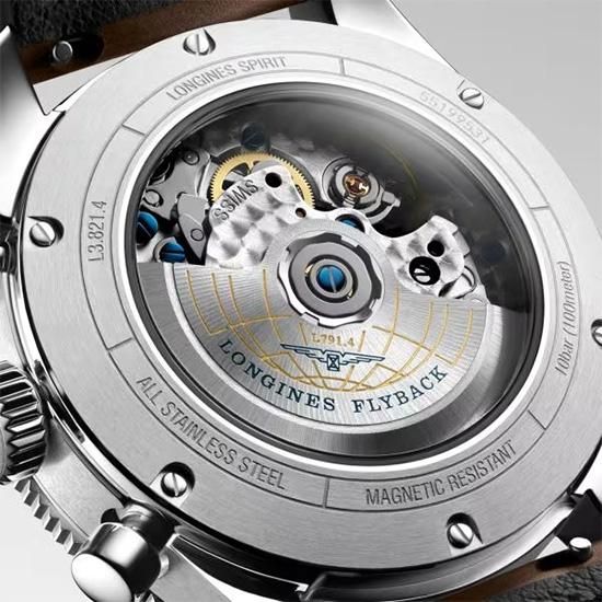 L3.821.4.53.2 LONGINES ロンジン スピリット フライバック 42mm