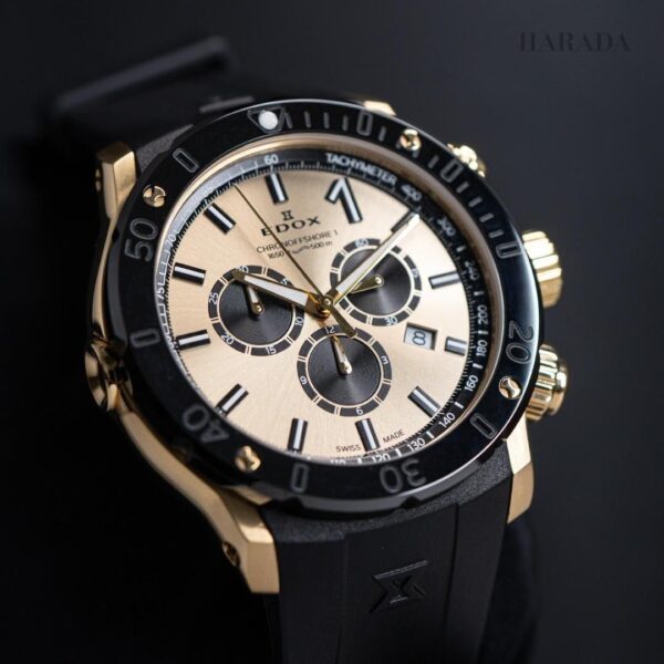 10221-37J5-DIN5 EDOX エドックス クロノオフショア1 クロノグラフ スペシャルエディション 45mm