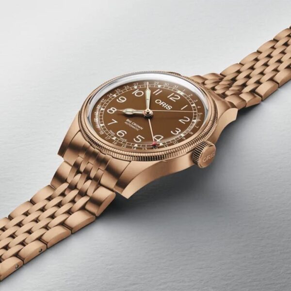 01 754 7741 3166-07 8 20 01 74BR ORIS オリス ビッグクラウン ブロンズ ポインターデイト