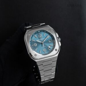 BR05G-PB-ST/SST Bell & Ross ベル&ロス BR-05GMT スカイブルー