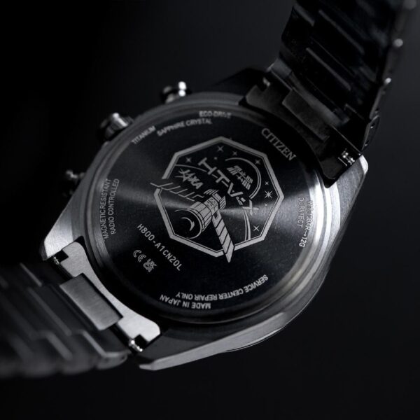 【世界限定1,300本】 AT8289-67E CITIZEN シチズン アテッサ ACT Line ブラックチタンシリーズ JAXA LABEL HTV-X Limited model