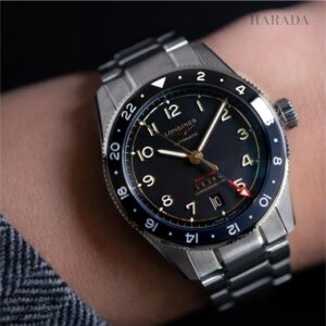 L3.802.1.53.6 LONGINES ロンジン スピリット Zulu Time チタニウム 39mm