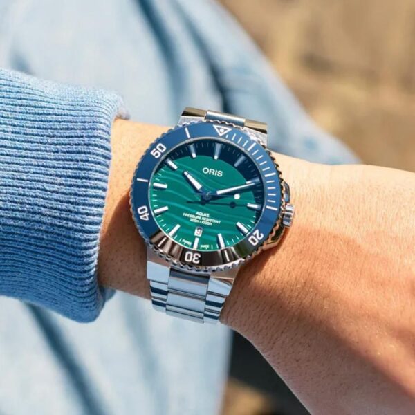 【世界限定1,249本】 01 733 7789 4197-Set ORIS オリス アクイス 43.5mm 長江スナメリ リミテッドエディション