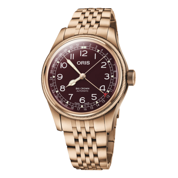 01 754 7741 3168-07 8 20 01 ORIS オリス ビッグクラウン ブロンズ ポインターデイト