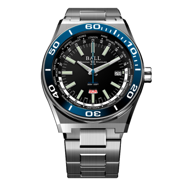 BALL WATCH ボールウォッチ ロードマスター ワールドタイム DG3032A-SJ-BKBE