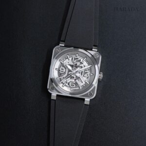 BR03A-BL-SKST/SRB Bell & Ross ベル&ロス BR03 スケルトン スティール 41mm
