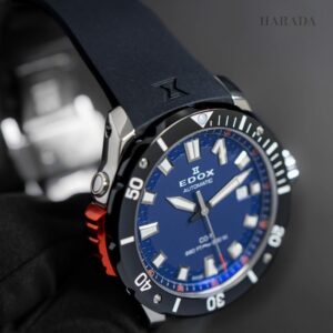 80137-3NO-CABUN EDOX エドックス クロノオフショア1 ベゼルロック デイト 40mm