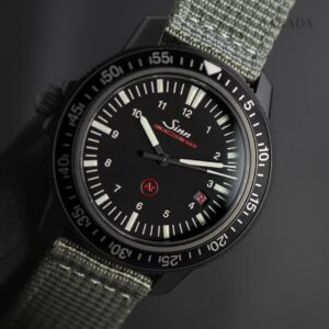 EZM 3 S Sinn ジン EZMミッションタイマー テキスタイルストラップ仕様（オリーブ）