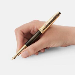 MB128471 MONTBLANC モンブラン マイスターシュテュック アラウンド ザ ワールド イン 80デイズ ドゥエ クラシック 万年筆 M