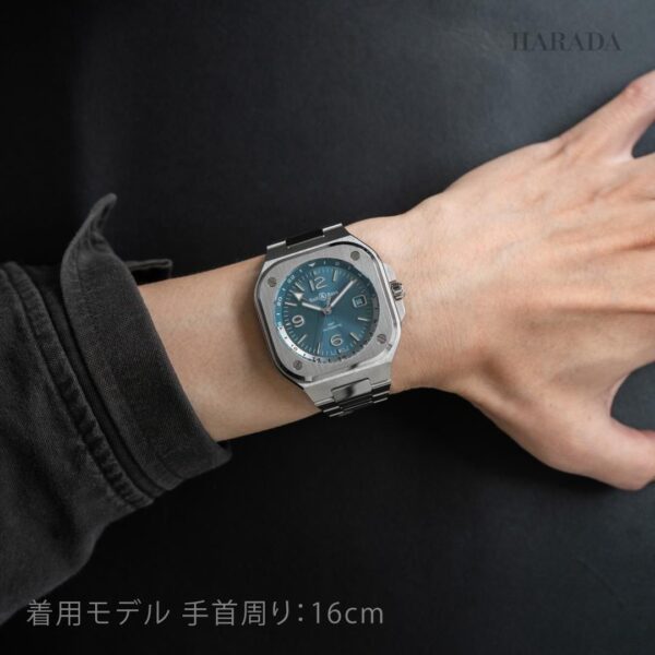 BR05G-PB-ST/SST Bell & Ross ベル&ロス BR-05GMT スカイブルー