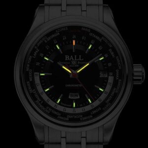 BALL WATCH ボールウォッチ トレインマスター ワールドタイムII GM2020D-S3CJ-BK