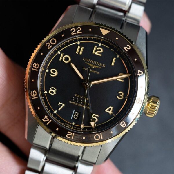 L3.802.5.53.6 LONGINES ロンジン スピリット Zulu Time 39mm