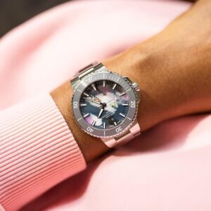 01 733 7789 4150-07 8 23 04PEB ORIS オリス アクイスデイト アップサイクル 43.5mm