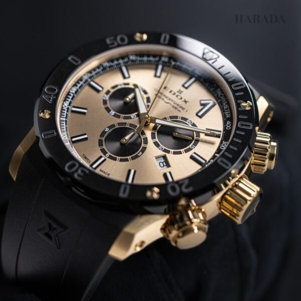 10221-37J5-DIN5 EDOX エドックス クロノオフショア1 クロノグラフ スペシャルエディション 45mm
