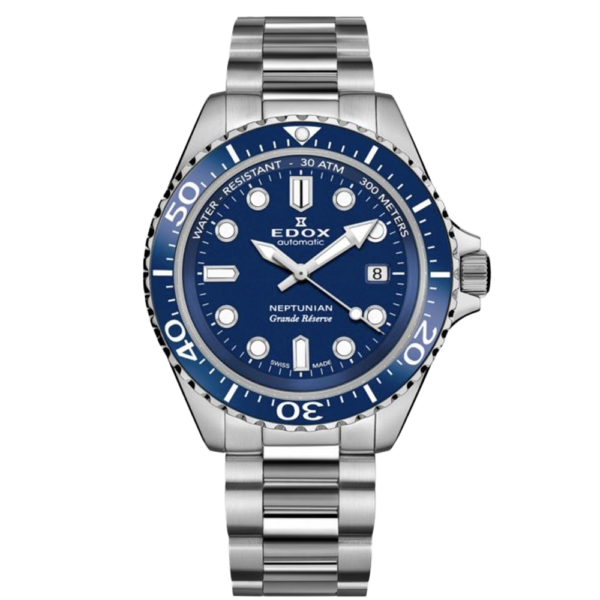 80801-3BUM-BUIN EDOX エドックス ネプチュニアン グランデリザーブ デイト オートマティック