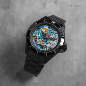 【世界限定100本】 80141-37NM-BONA EDOX エドックス ネプチュニアン オートマティック ポップ リミテッド エディション