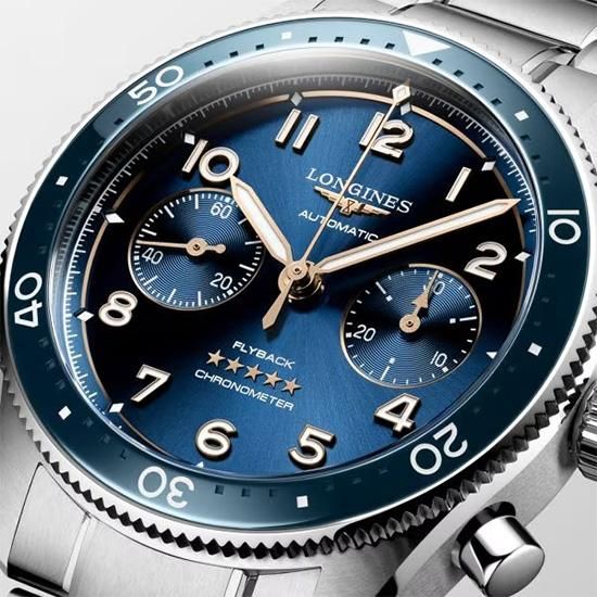 L3.821.4.93.6 LONGINES ロンジン スピリット フライバック 42mm