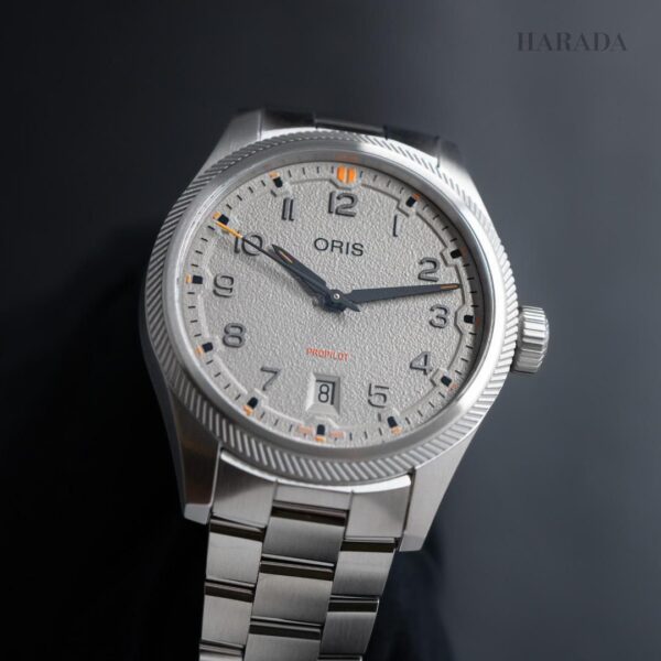 01 733 7805 4163-07 8 20 04LC ORIS オリス プロパイロット デイト 41mm