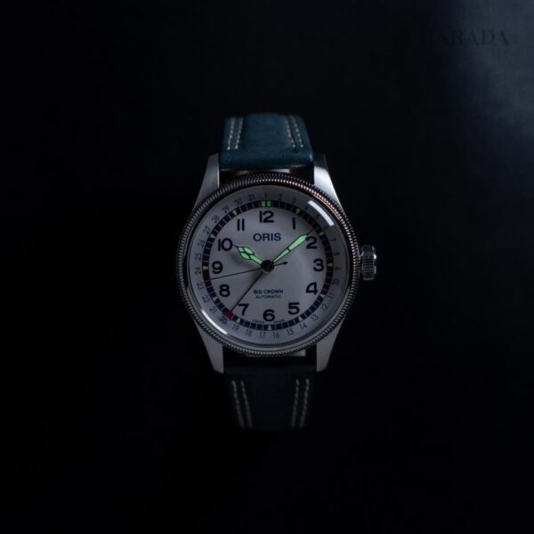 【世界限定2,297本】 01 754 7785 4081-Set ORIS オリス ビッグクラウン 40mm ハンク・アーロン リミテッドエディション