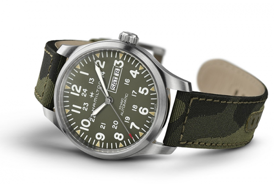 H70535061 HAMILTON ハミルトン カーキ フィールド デイデイト 42 mm