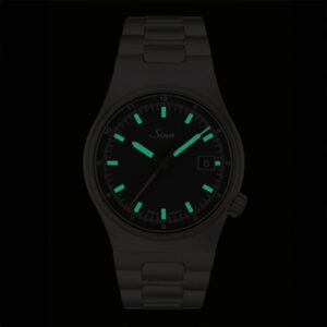 544 RS Sinn ジン インストゥルメント ウォッチ シリコンストラップ仕様（ブラック）