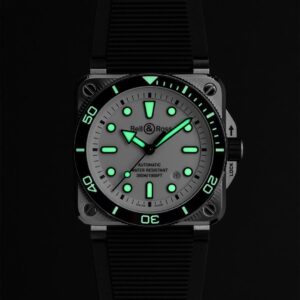 BR03A-D-WH-ST/SRB Bell & Ross ベル&ロス BR03 ダイバー ホワイト スティール
