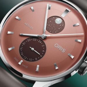 01 782 7811 4056-07 6 20 17FC ORIS オリス アートリエ コンプリケーション 39.5mm