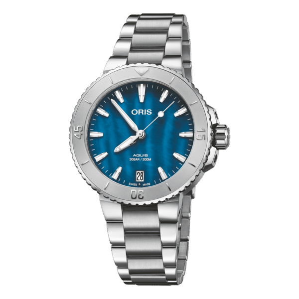 01 733 7770 4155-07 8 18 05P ORIS オリス アクイスデイト 36.5mm