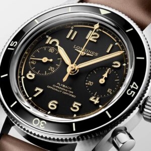 L3.721.4.53.2 LONGINES ロンジン スピリット パイロット フライバック 39.5mm