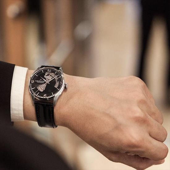 H32705731 HAMILTON ハミルトン ジャズマスター オープン ハート オート 42mm