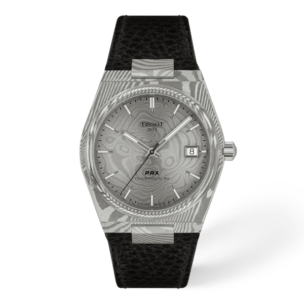 T137.807.96.081.00 TISSOT ティソ PRX ダマスカス スチール 38mm