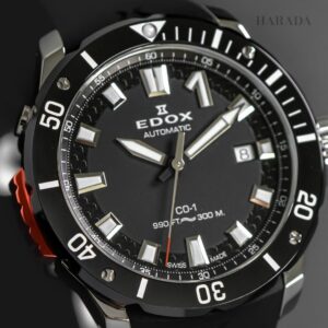 80137-3NR-CANN EDOX エドックス クロノオフショア1 ベゼルロック デイト 40mm