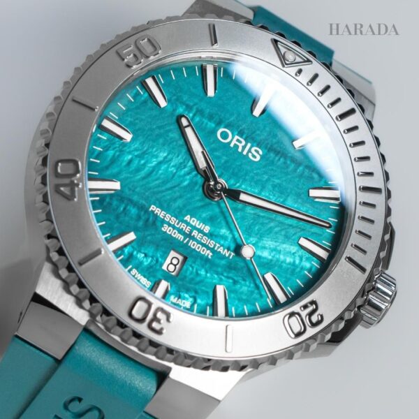 【世界限定2,000本】 01 733 7789 4187-Set ORIS オリス アクイス ニューヨークハーバー リミテッドエディション II 43.5mm