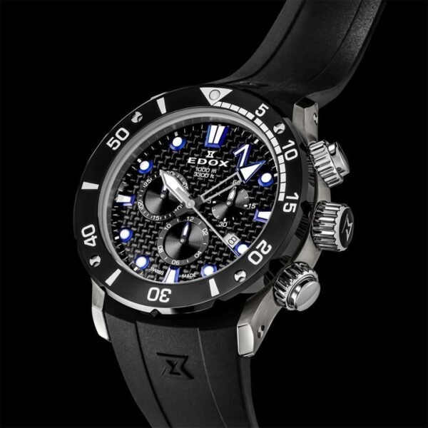 【日本限定】 10242-TIN-NIBUGM EDOX エドックス クロノオフショア1 クロノグラフ ジャパンリミテッドエディション