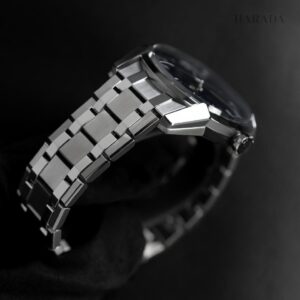 MINASE ミナセ DIVIDO ディヴァイド 悠彩 パープル VM14-M01TTP-SSB メンズ 自動巻き腕時計 ステンレスブレスレット