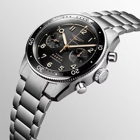 L3.821.4.53.6 LONGINES ロンジン スピリット フライバック 42mm