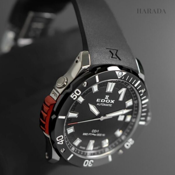 80137-3NR-CANN EDOX エドックス クロノオフショア1 ベゼルロック デイト 40mm