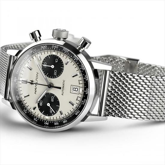 H38416111 HAMILTON ハミルトン アメリカン クラシック イントラマティック クロノ 40mm